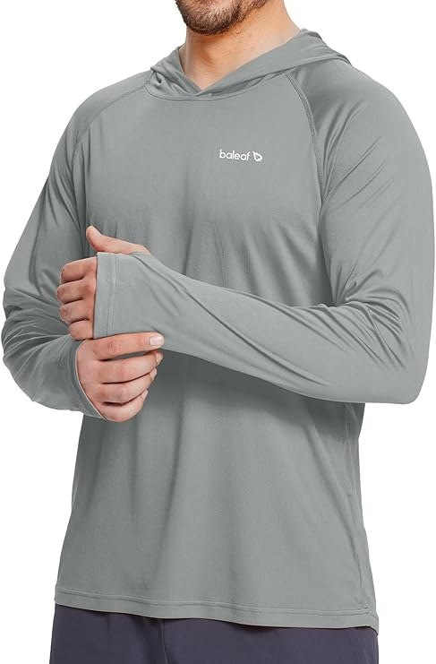 BALEAF Men’s Sun Protection Hoodie Shirt